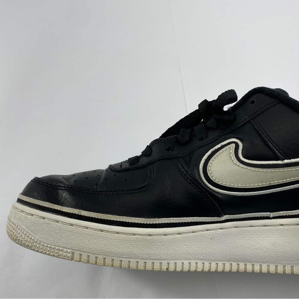 NIKE AIR FORCE 1 Low 07 LV8 Sport AF1 Black White Men’s 12 AJ 7748-001 Sneakers - Picture 10 of 16